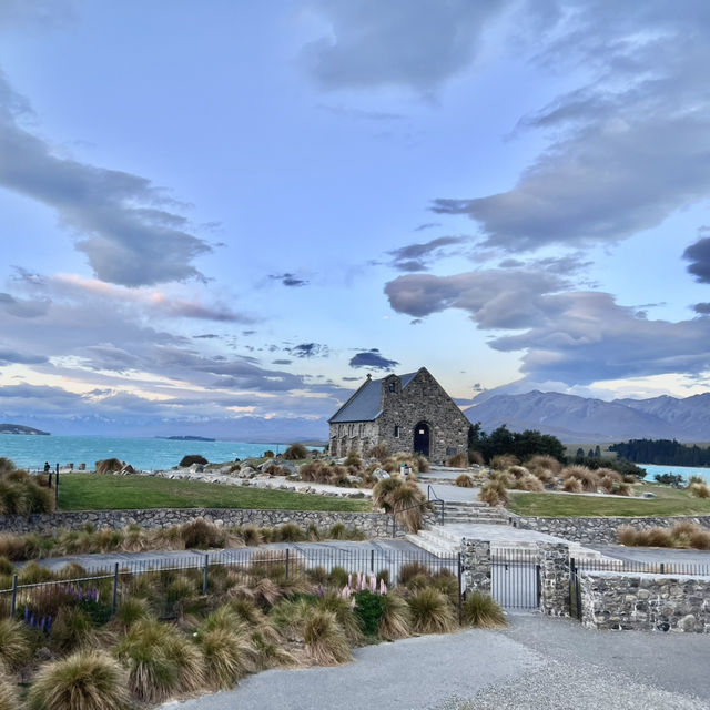 Famous Charming Stone Church in New Zealand