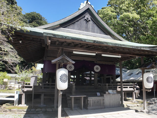 お皿を投げて厄を払う？！ご利益ありまくりな📍鎌倉宮