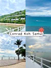 พักผ่อนพร้อมชมวิวทะเลที่ Conrad Koh Samui