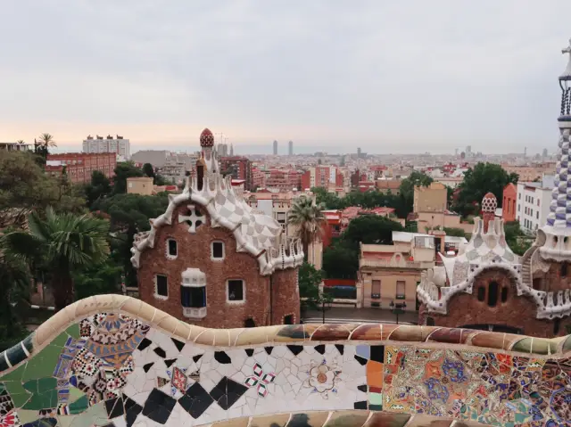 Spain 🇪🇸｜Barcelona｜Park Güell 🌳🏰