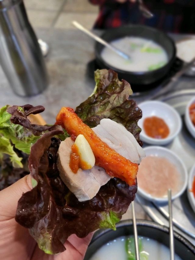 거제도에서 만난 진짜 부산돼지국밥