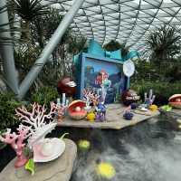 「新加坡」迪士尼聯乘星空花園，自然和花藝的探索