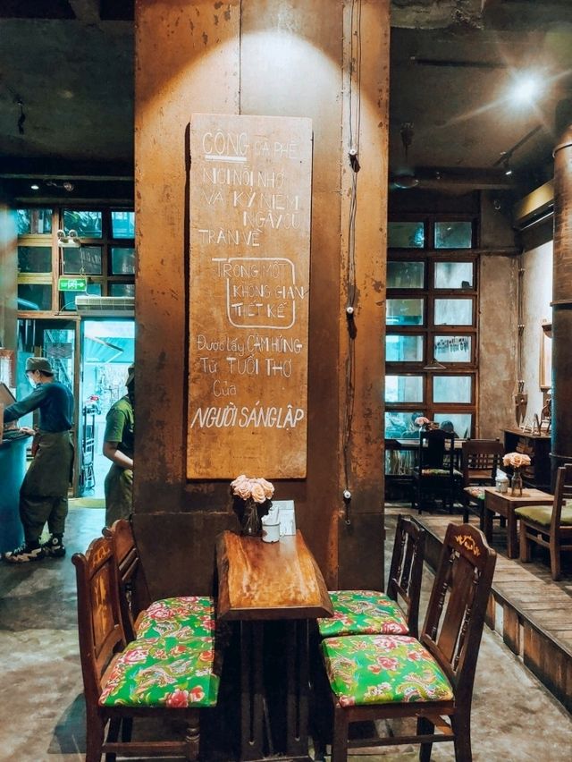 CONG Cafe, Danang, Vietnam