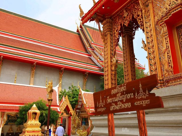 วัดบางพลีใหญ่กลาง ไหว้หัวใจพระนอน
