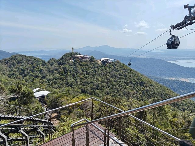 Langkawi Sky Cab, from Ground level to Peak