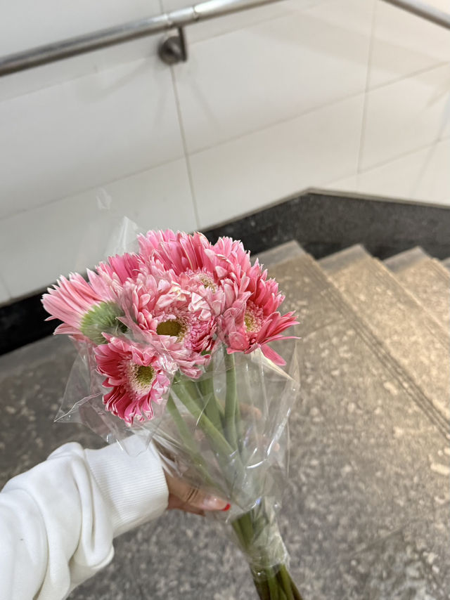 พาดูดอกไม้ @ปากคลองตลาด
