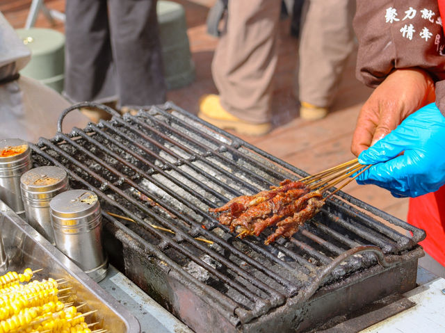 🔥 Spicy Yak Meat with Mala in Songpan 🍢
