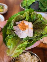 서귀포 안덕면 맛집)전원일기 동광점 - 제주신화월드 동광육거리 가성비 좋은 쌈밥 맛집