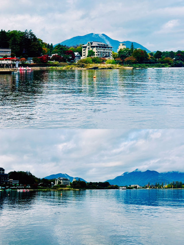 【日本山梨】河口湖美景、天上山下紅葉