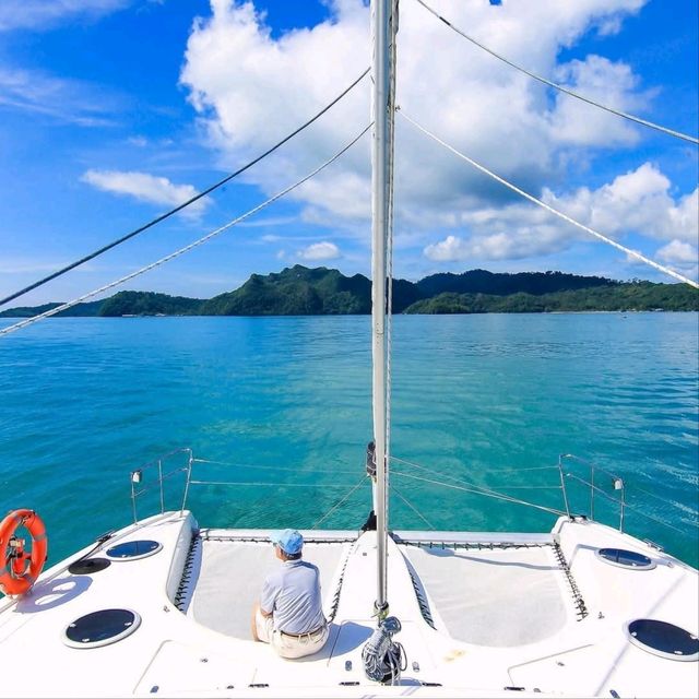"Golden Horizons: Sunset Cruise in Langkawi"