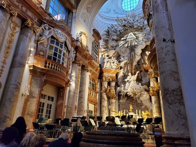 [🇦🇹ウィーン] カールス教会でのオーケストラ演奏 — 音楽と歴史が響き合う特別な夜