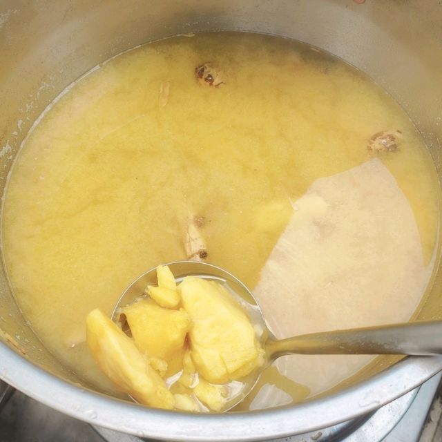 【陽明山美食推薦杉木林🌿】口味清爽地瓜湯、米粉湯喝到飽
