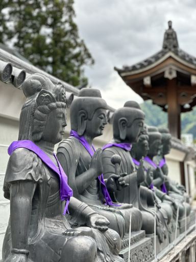 Fukui x Echizen Great Buddha] Has the temple town in front of the