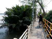 ปั่นจักรยานเที่ยวบางน้ำผึ้ง สัมผัสธรรมชาติใกล้กรุง