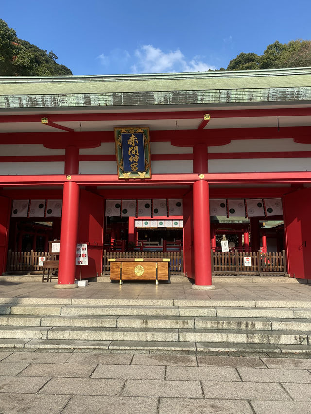 【山口県下関市🇯🇵赤間神宮】竜宮城をイメージした神社⛩️