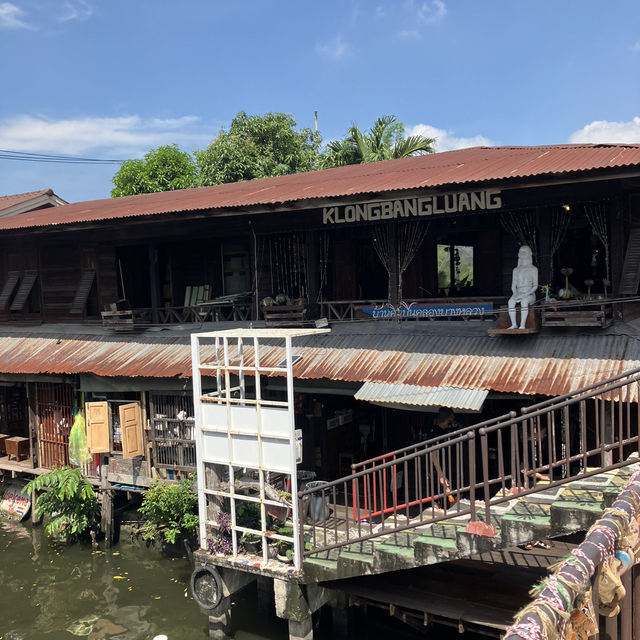 タイ🇹🇭  クローンバールアン水上マーケット