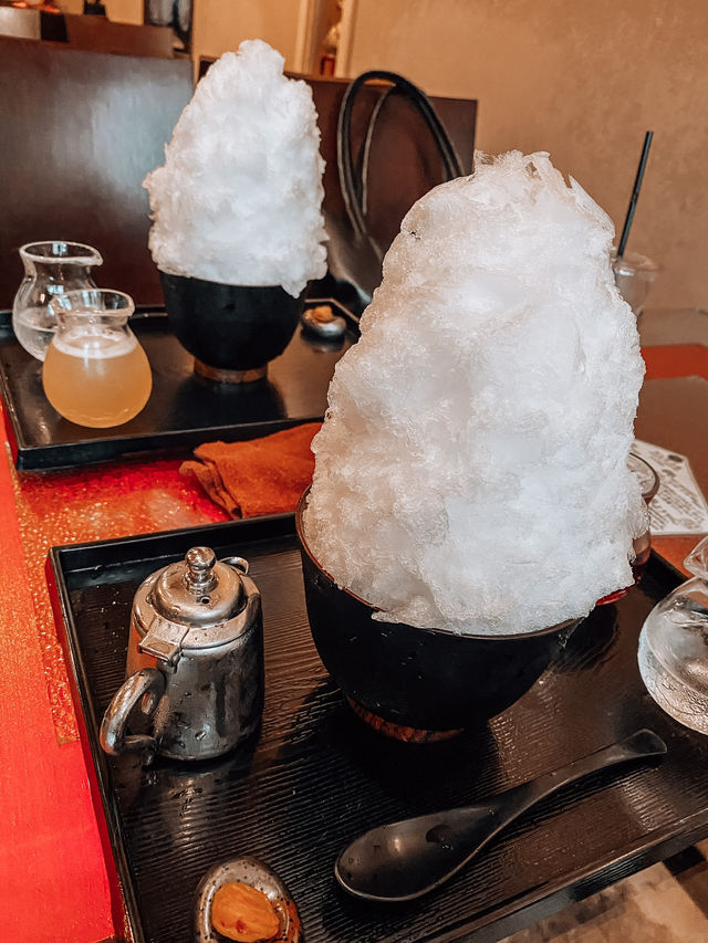 天然氷の名店「阿左美冷蔵 金崎本店」—秩父・長瀞で味わう極上のかき氷体験
