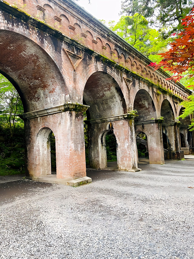 ┃京都南禅寺┃実は現役日本遺産琵琶湖疏水の水路閣