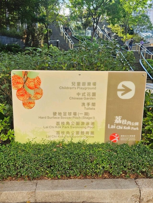 具備中國風、古色古香嘅荔枝角公園