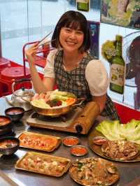 🇰🇷 ฟินกันอาหารเกาหลีที่เต็นท์แดงกลางห้าง