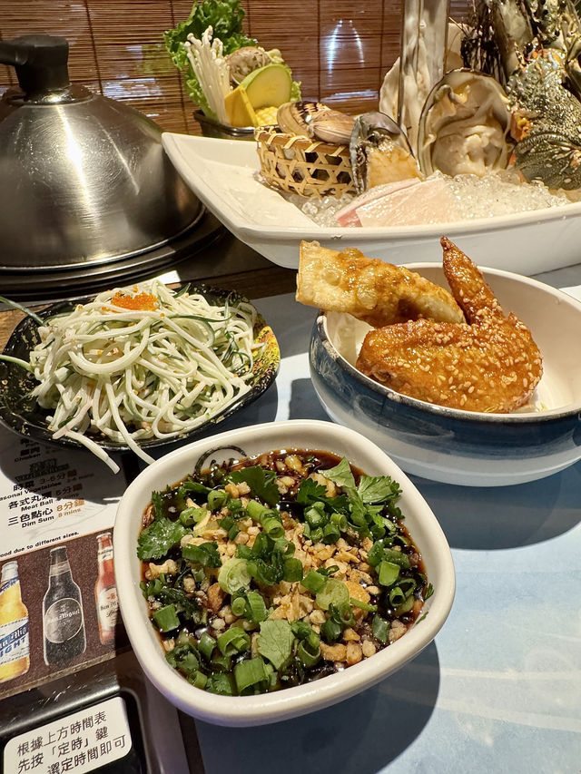 《銅鑼灣寫意一人蒸海鮮》