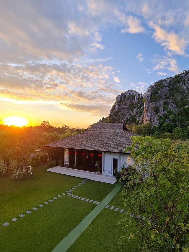 Embracing simplicity in the Hermit Hut. 