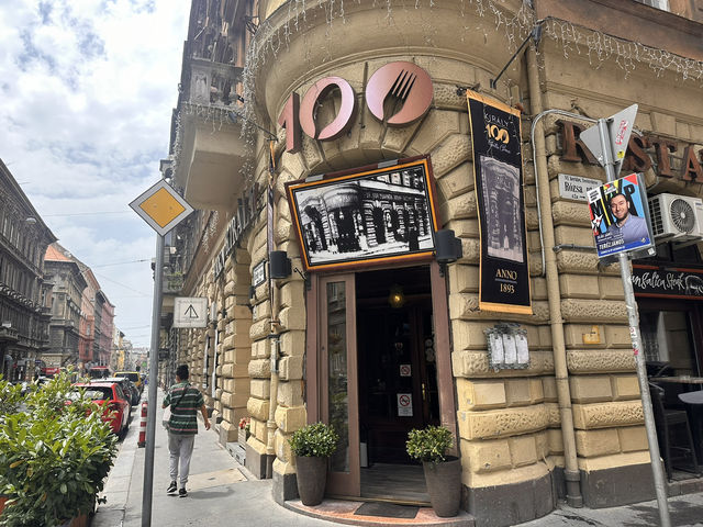 【Király100 Gastro Corner｜ブダペスト】 ハンガリー名物“マンガリッツァ豚”を堪能できる名店