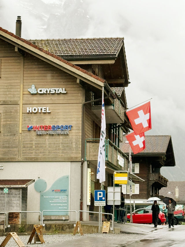 Misty Magic: A Rainy Day in Lauterbrunnen