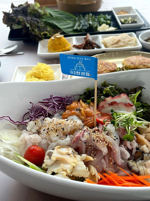 속초 대포항이 한눈에 보이는 곳에서 먹는 오션뷰 맛집
