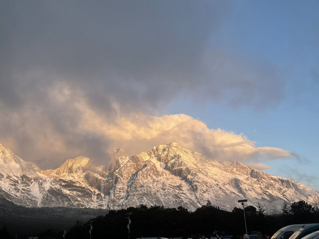 Snow mountain trip