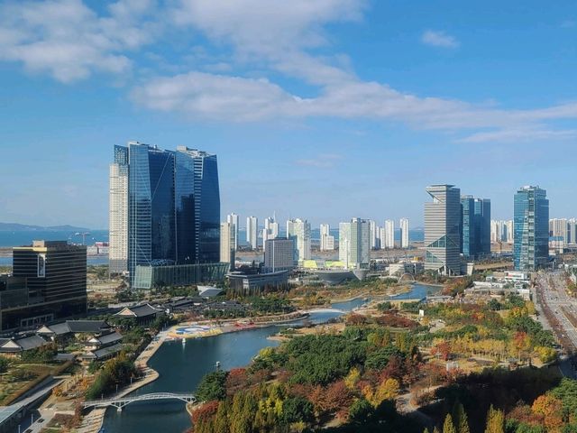 쉐라톤 그랜드 인천 클럽 파크 트윈룸 (클럽라운지, 센트럴파크뷰, 피스트조식)