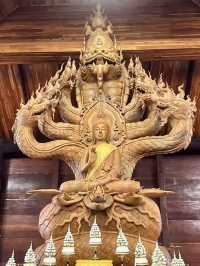 วัดป่าวังน้ำเย็น มหาสารคาม สงบงามกลางธรรมชาติ