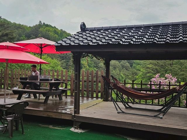 We went to this pension at Inje for a retreat