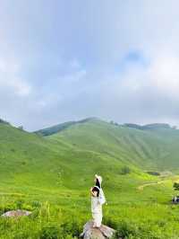 Leo núi Mindungsan (민둥산) tại Hàn Quốc