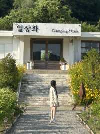 폐교를 개조해 넓고 감성 가득 🤍 보은 ‘일상화카페’에서의 소확행