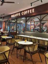 Sweet Break in a Giraffe-Themed Cafe