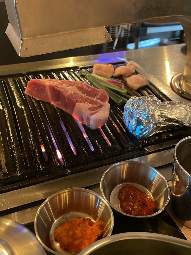 🇰🇷🐷超人気サムギョプサル！クンデジシクタン