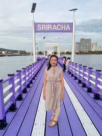 ชวนชิล สะพานเกาะลอยสีม่วง แลนด์มาร์กใหม่ศรีราชา