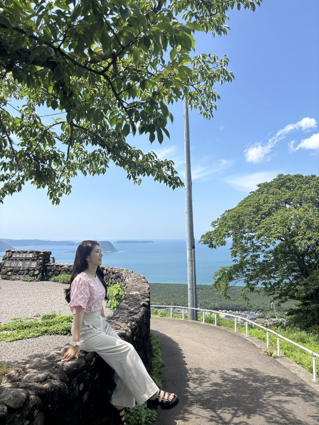 탁트인 가라쓰 전망을 한눈에 볼 수 있는 곳💙