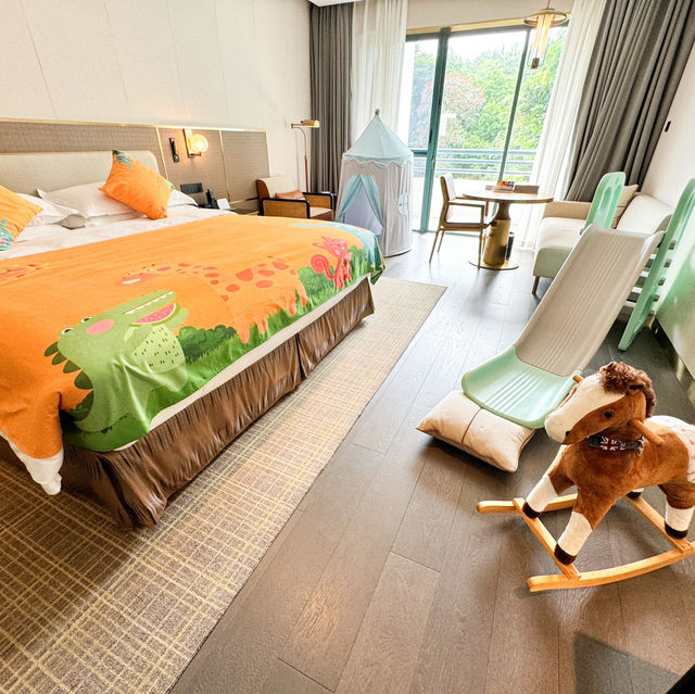 /廣州親子Hilton酒店🏨主題房/