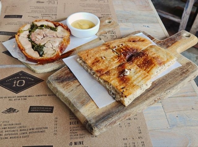 I got myself a treat at Italian Osteria, and it was great!!!