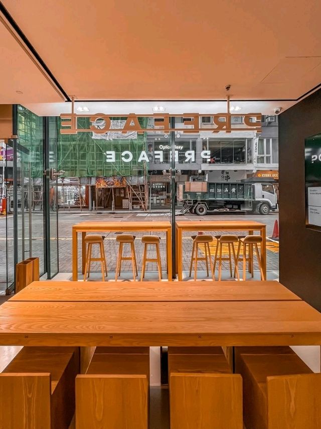 Preface Cafe Hong Kong