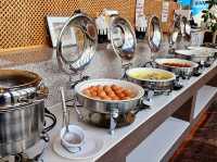 A nice breakfast at Arban Hotel