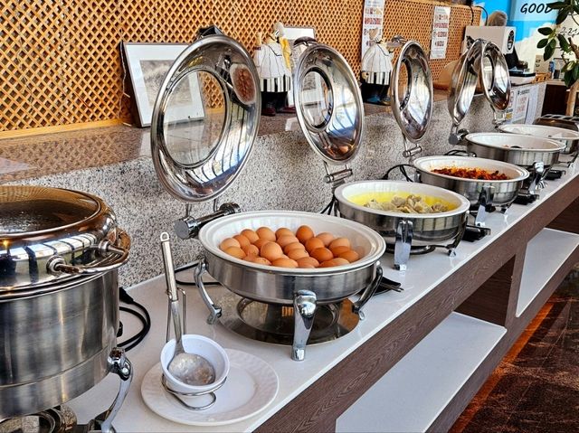 A nice breakfast at Arban Hotel