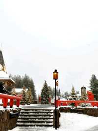 Rovaniemi Finland Santa Clause village is like magic land