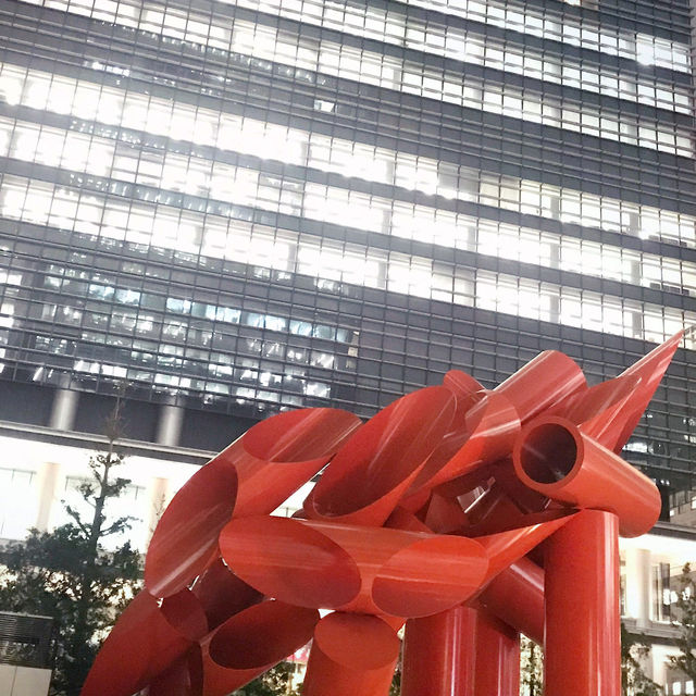 【 東京　丸の内　大手町の夜景ポイント・無料映え・無料社会見学ポイント 】