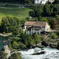 Magical Mid-Morning at Rhine Falls 🇨🇭Switzerland🛥️ 