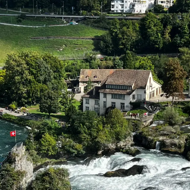 Magical Mid-Morning at Rhine Falls 🇨🇭Switzerland🛥️ 