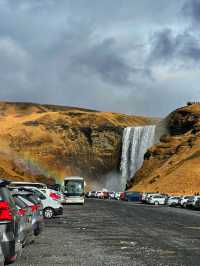 夜晚自己會發光的瀑布🙀🙀 Selijalandsfoss