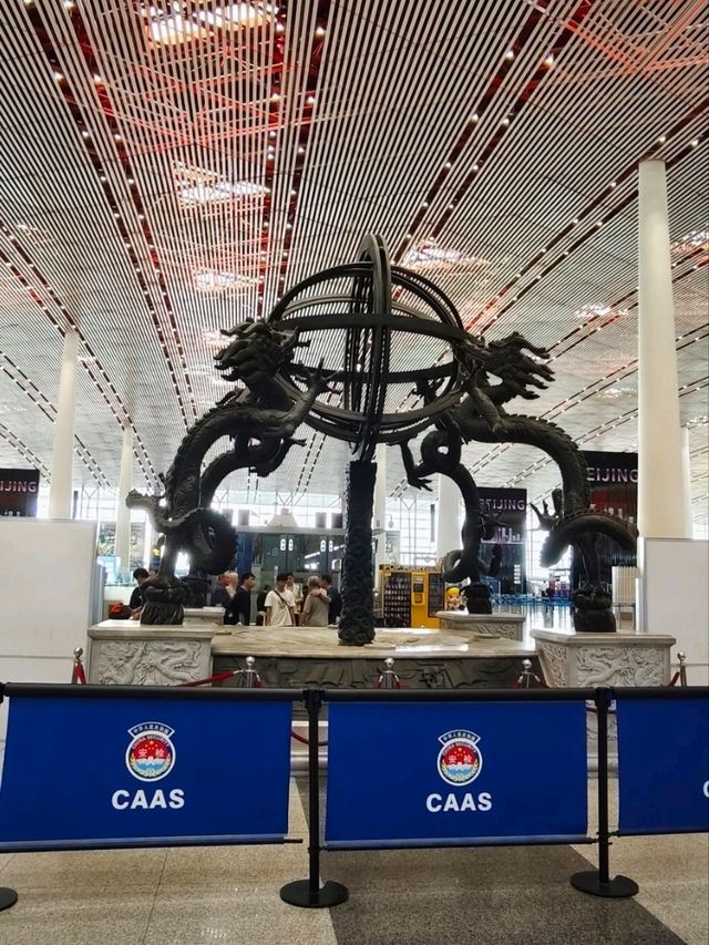 第一次來到腹地廣大的北京首都國際機場🛬 第一次來到腹地廣大的北京首都國際機場🛬